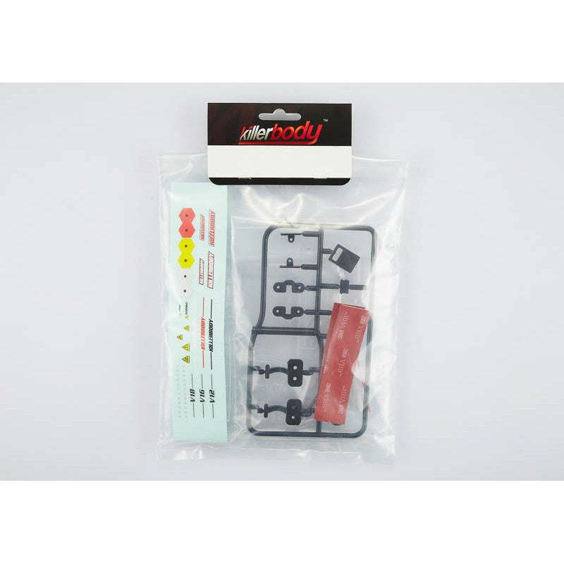DISC.. Touring Car Motor Type-B, lexan, clear