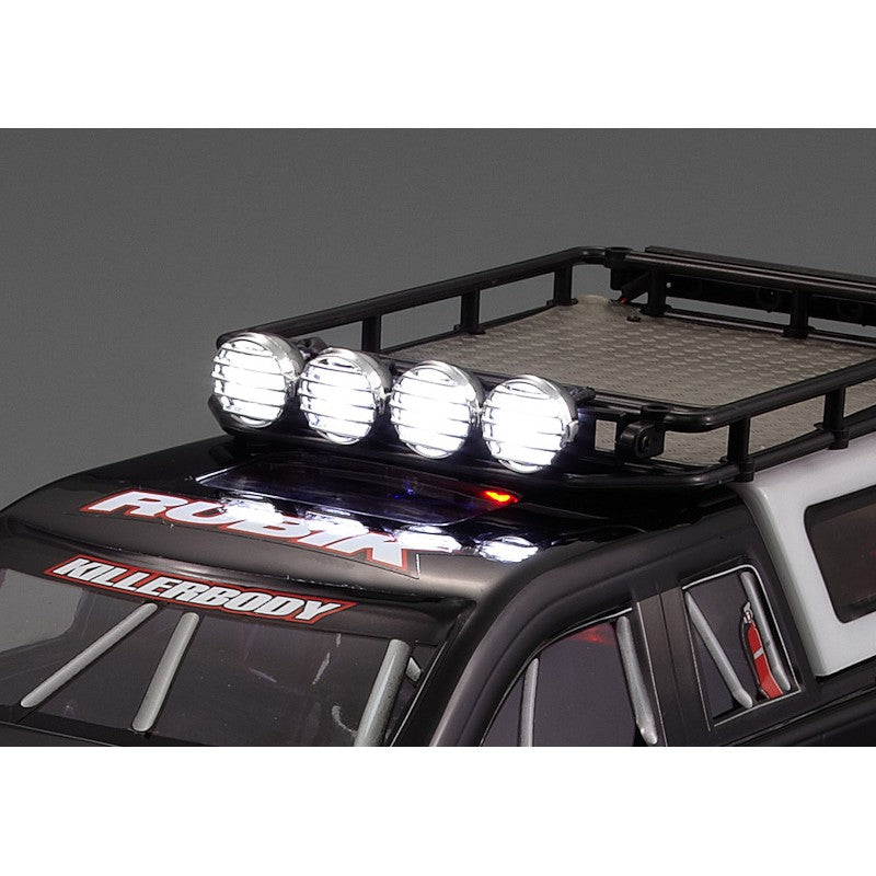 DISC.. Chrome light set for mounting on roof rack Type "A"
