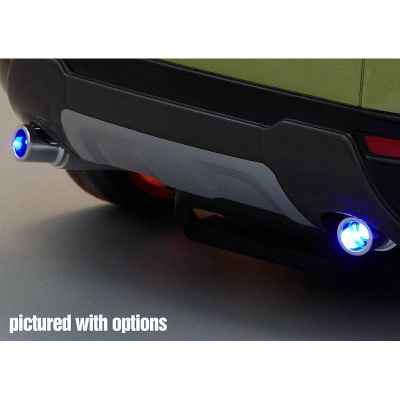 Chrome exhaust set "Type-C" w/o LED