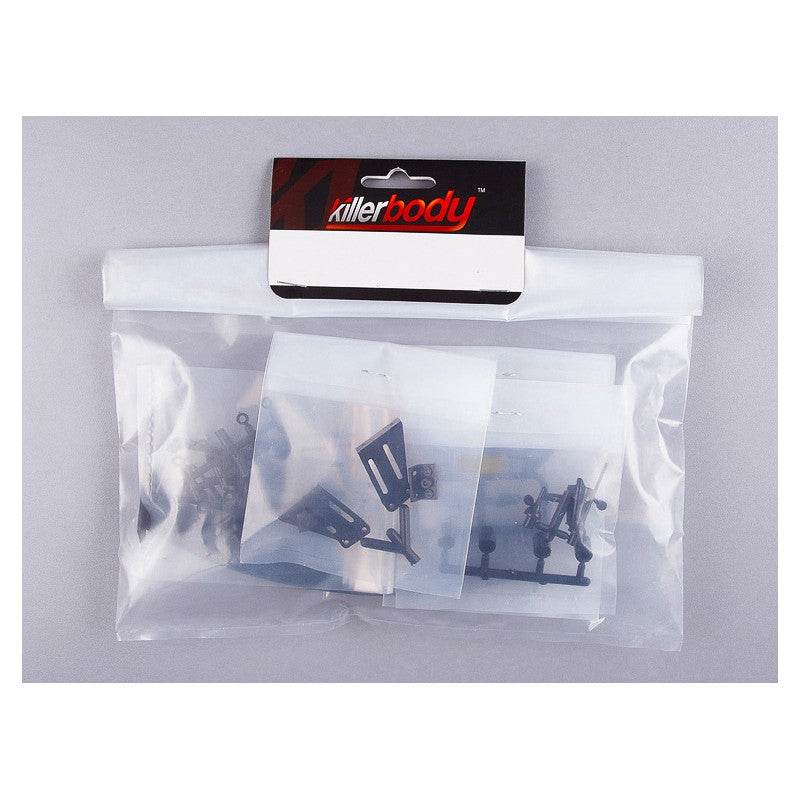 Injection parts (Wing, Mirrors, Wippers, Antenna)