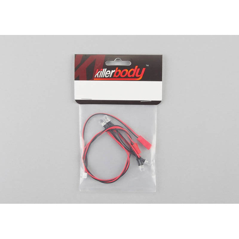 LED Unit Set for Accent Light (4 White LEDS Diameter: 5mm)
