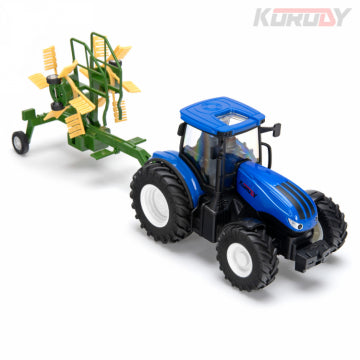 Remote-controlled mini Tractors w. everything! Incl. work tools - scale 1:24 - choose your favourite