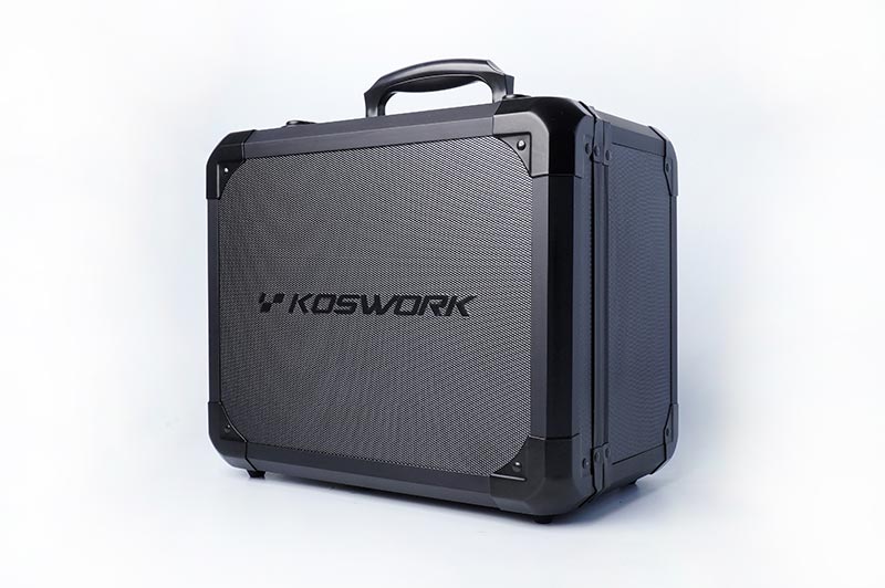 KOSWORK KOS32302-MT44 - Koswork V2 Mini Black Aluminium Case for Sanwa MT44-MT5