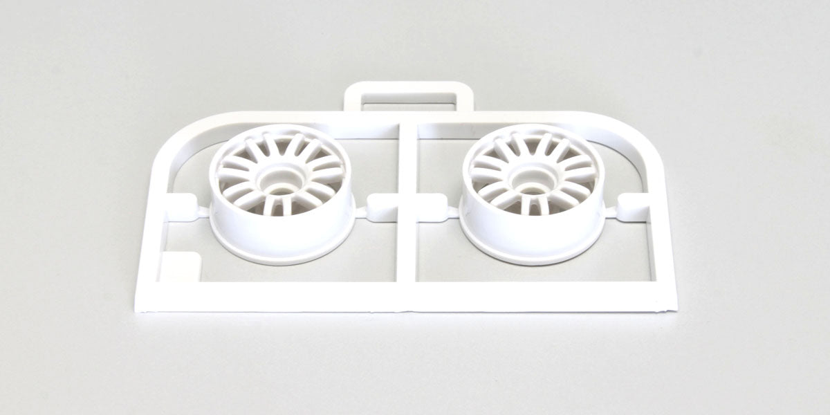 Wheels Set Kyosho Mini-Z MR03 Narrow-Offset 0 (2) White