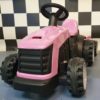 Kids' tractor 6V – 1 seat, pink
