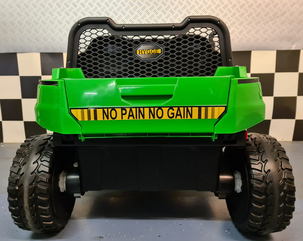 Farmer Truck 4x4 12V kids' tractor with remote control – 2 seats