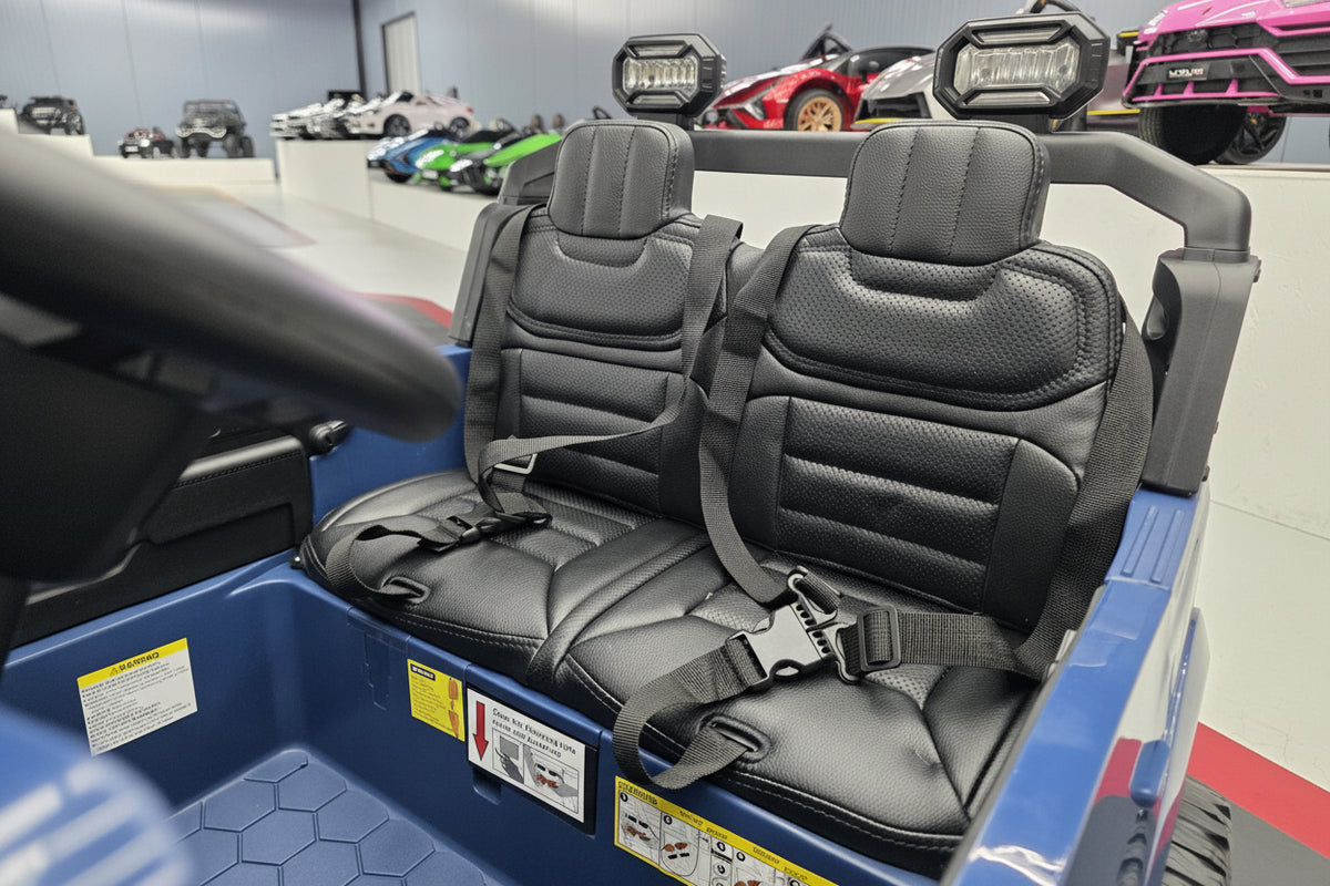 Ford Raptor 24V electric car for kids – 2 seats, black
