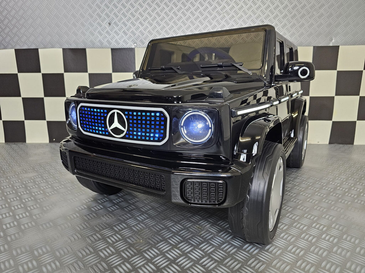 Mercedes-Benz EQG 12V electric car for kids – 1 seat, black