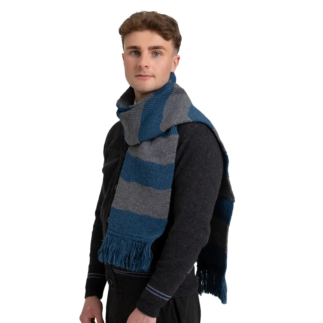 Ravenclaw Striped Scarf - Harry Potter