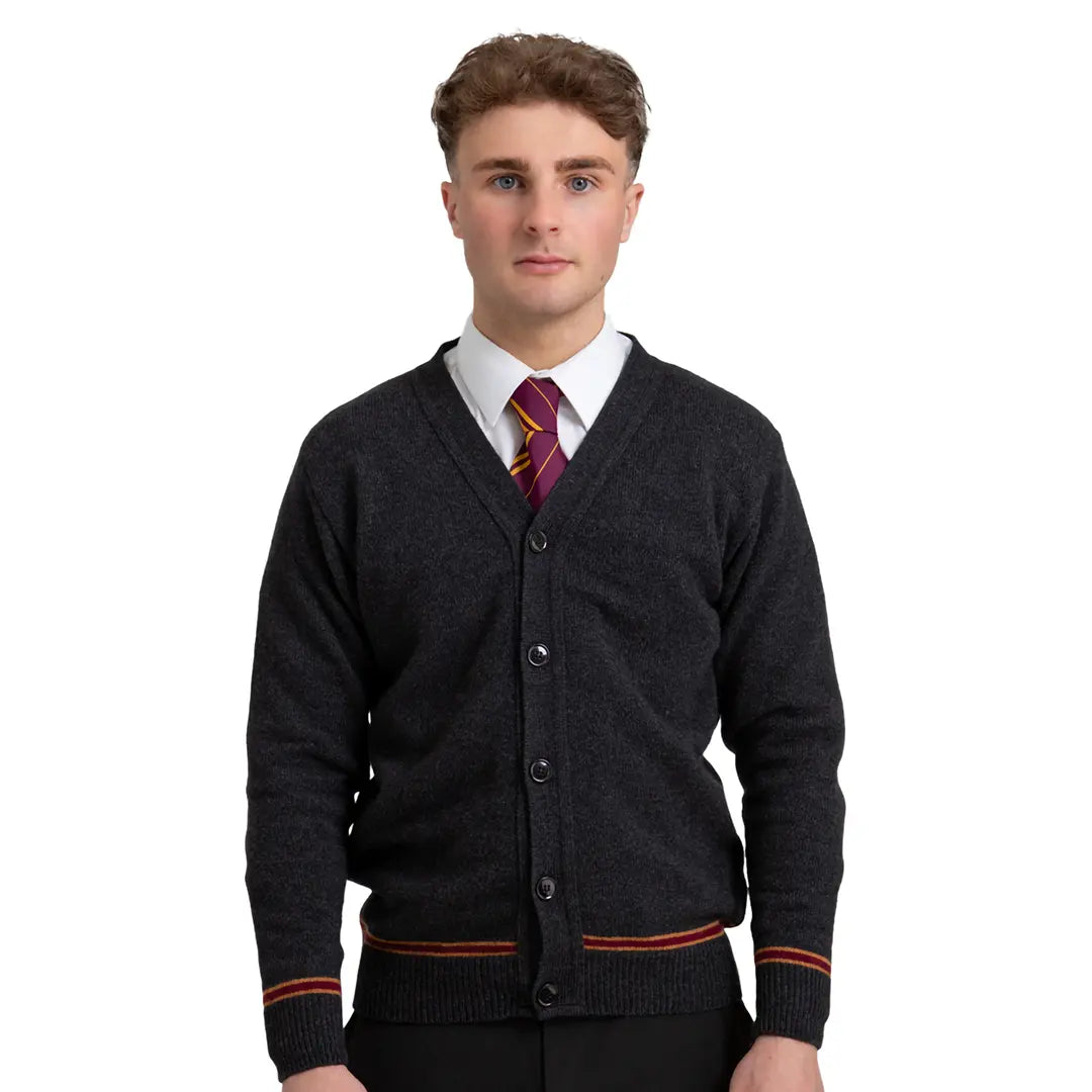 Gryffindor V-Neck Cardigan - Harry Potter