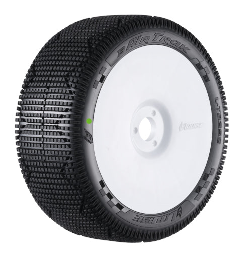 Tire & Wheel B-AIR TRAK 1/8 Buggy Soft White (2)