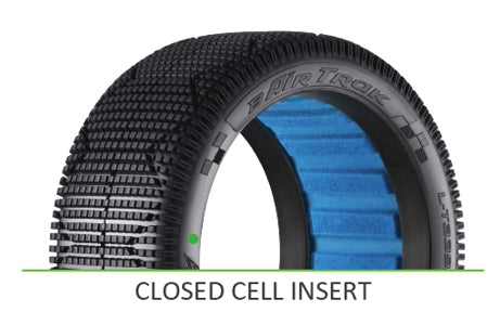 Tire & Wheel B-AIR TRAK 1/8 Buggy Soft White (2)