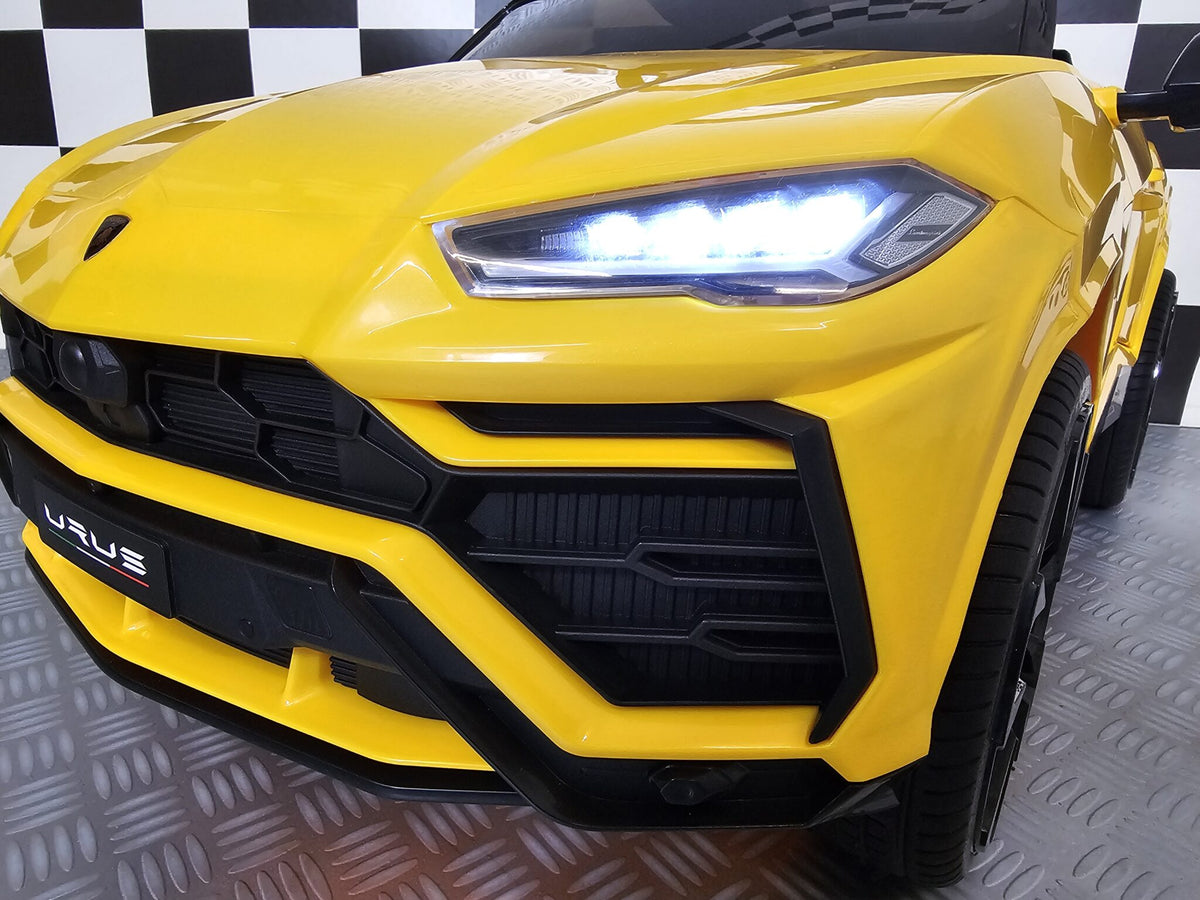 Lamborghini Urus 12V electric car for kids – yellow
