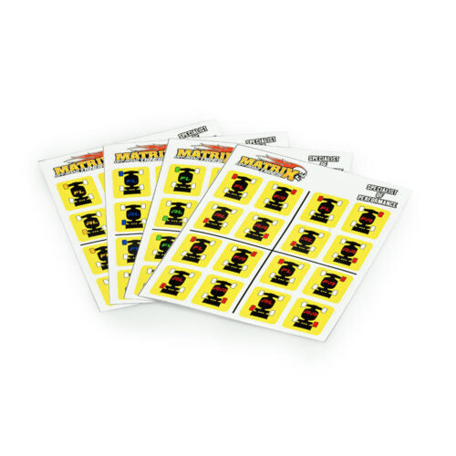 MATRIX M.OFFDECS - Matrix Off Road Hardness Decals set US-SS-S-M-H