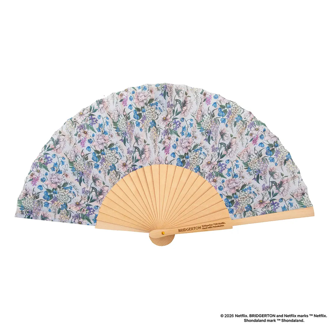 Lis flowers fan - Bridgerton