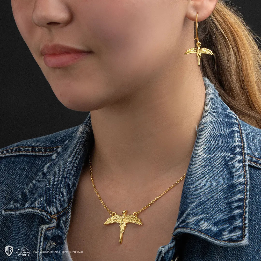 Fawkes necklace - Harry Potter