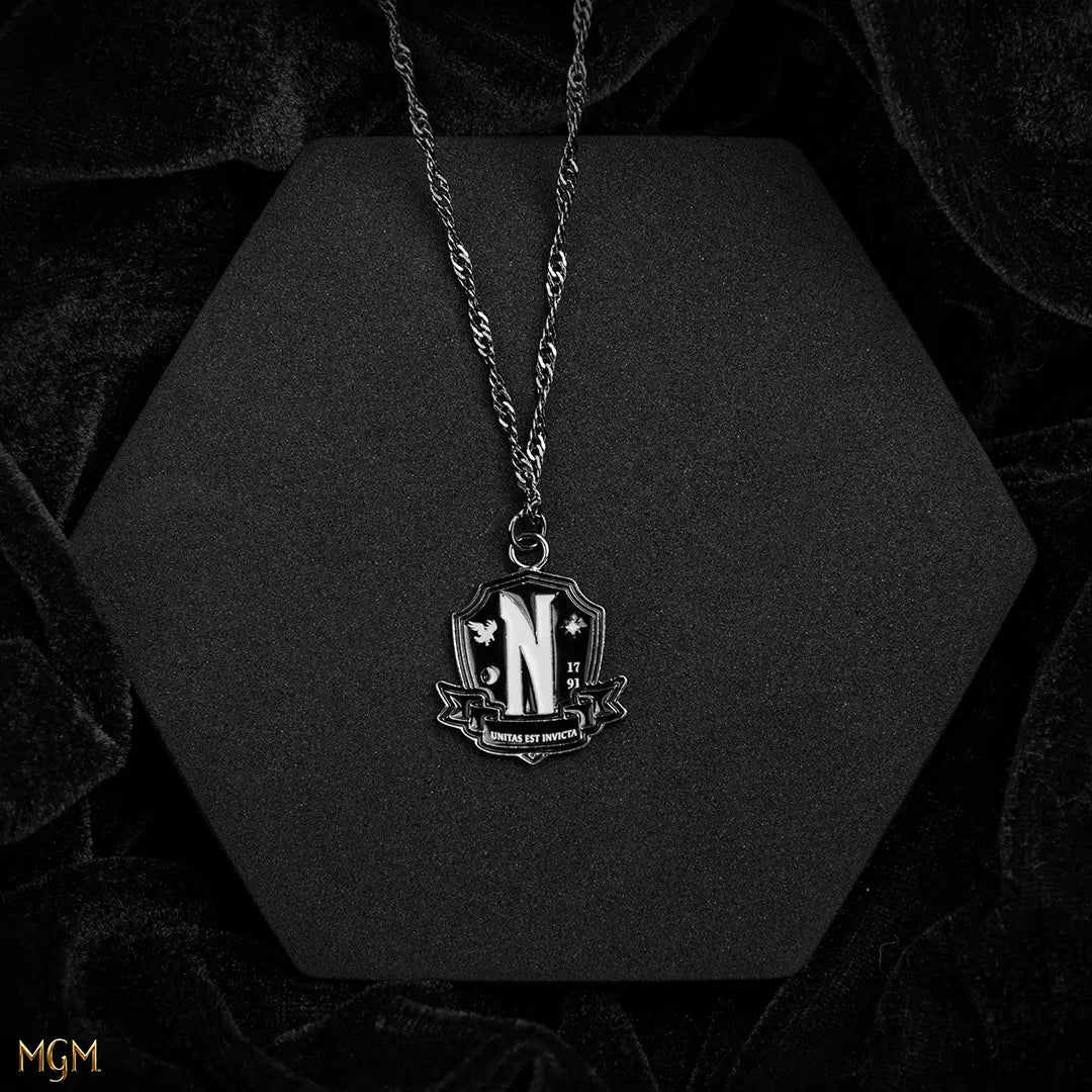 Necklace Nevermore Academy - Wednesday