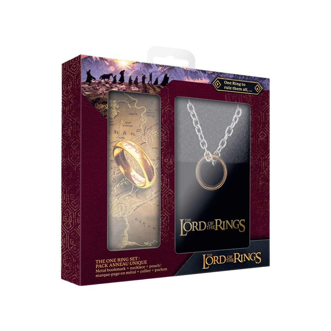 The One Ring and Metal Bookmark Set - The Lord of the Rings