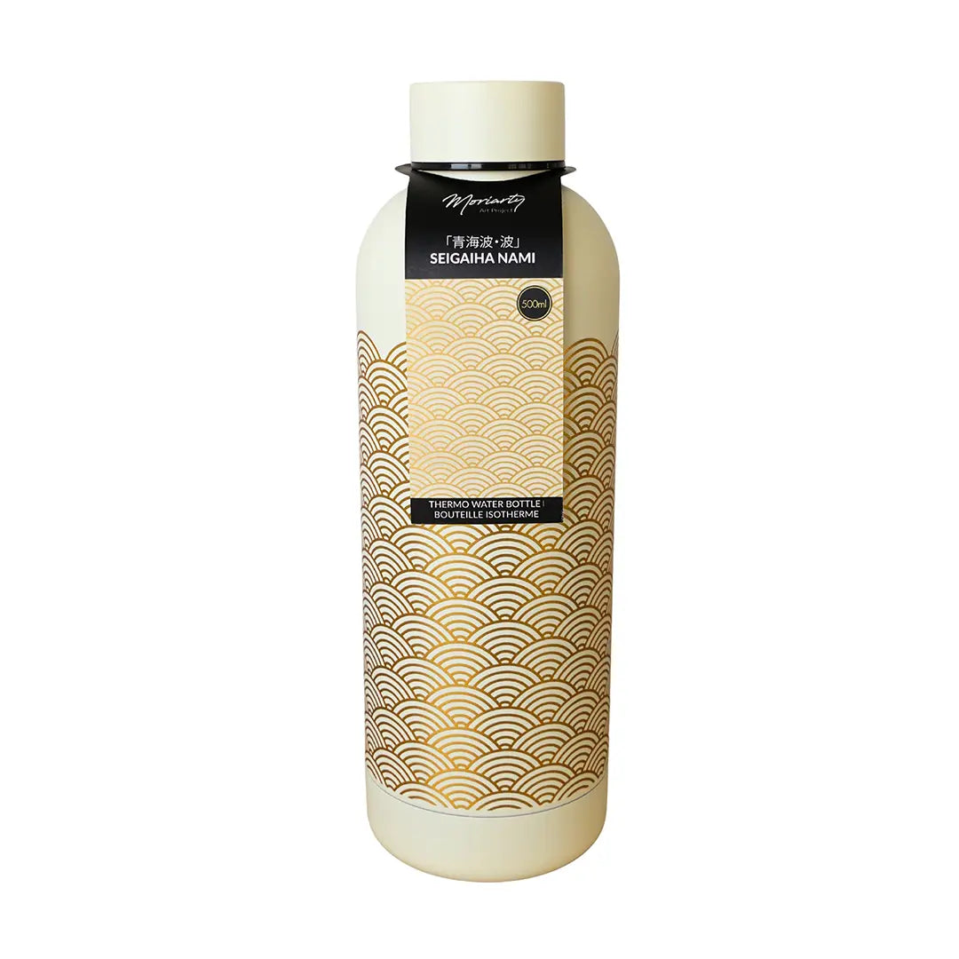 Insulated bottle 500ml - Seigaiha Nami