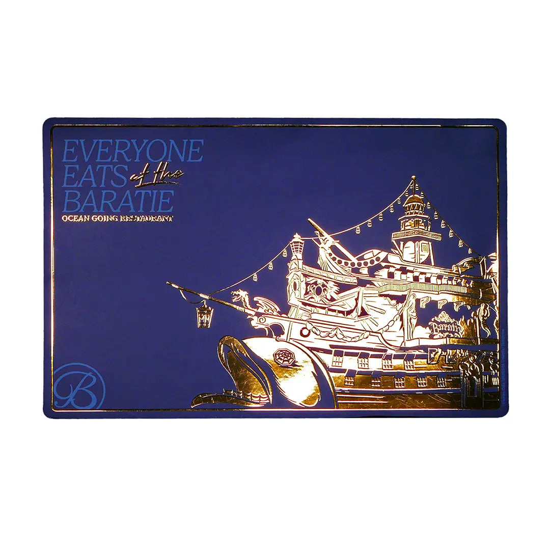 Set of 4 placemats - Baratie Restaurant - One Piece