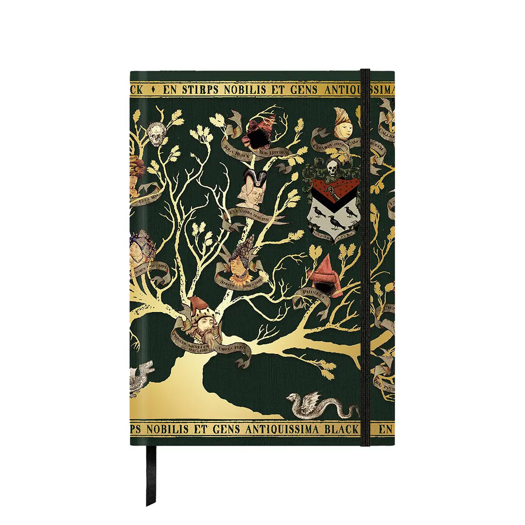 Hard cover notebook Black Family - Harry Potter