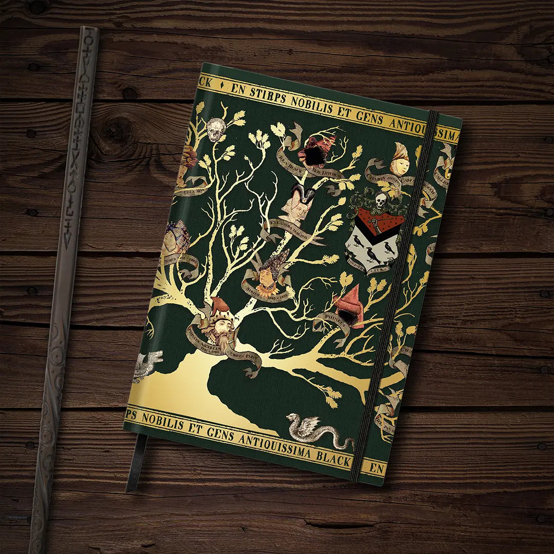 Hard cover notebook Black Family - Harry Potter