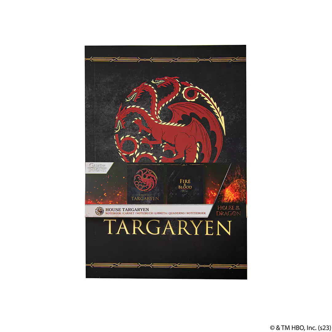 Soft cover notebook - Targaryen - Game of Thrones