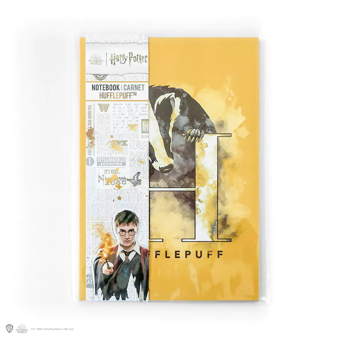 Soft cover notebook - Hufflepuff