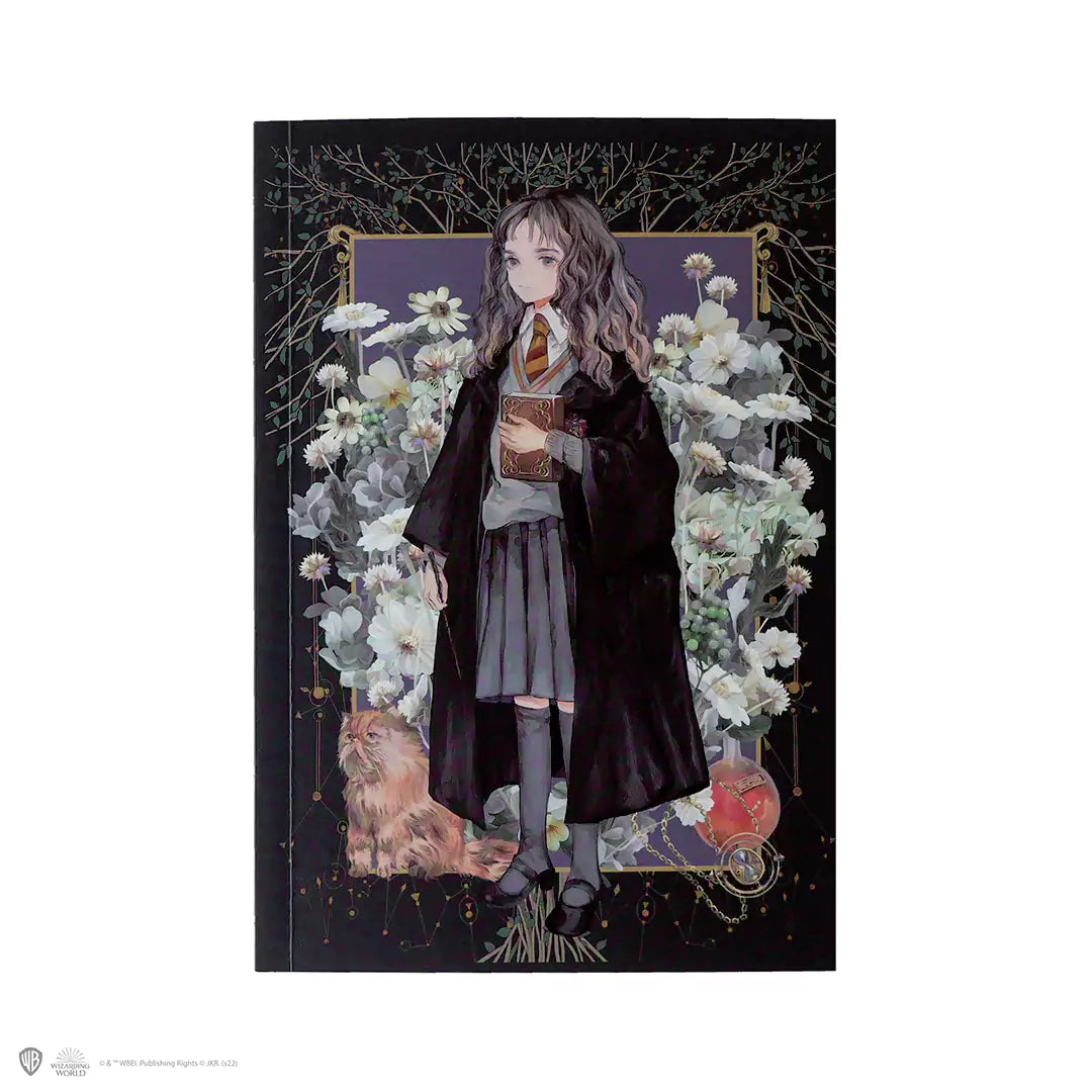 Soft cover notebook - Hermione Granger portrait