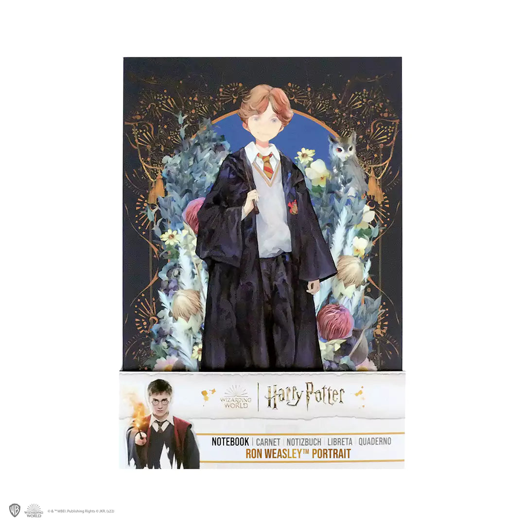 Soft cover notebook - Ron Weasley portrait