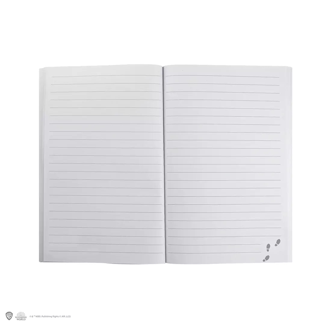 Soft cover notebook - Marauder’s map gold version