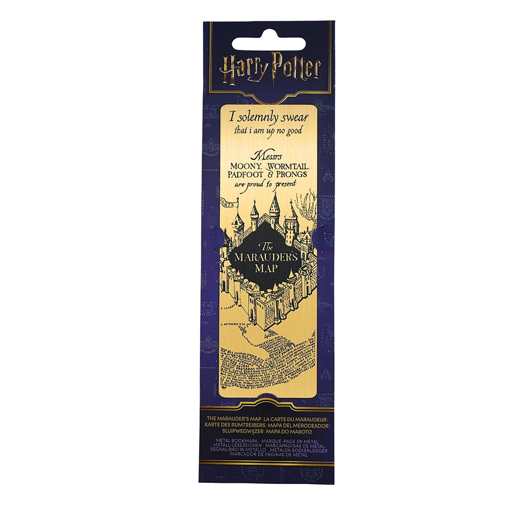 Metal bookmark - The Marauder’s Map - Harry Potter