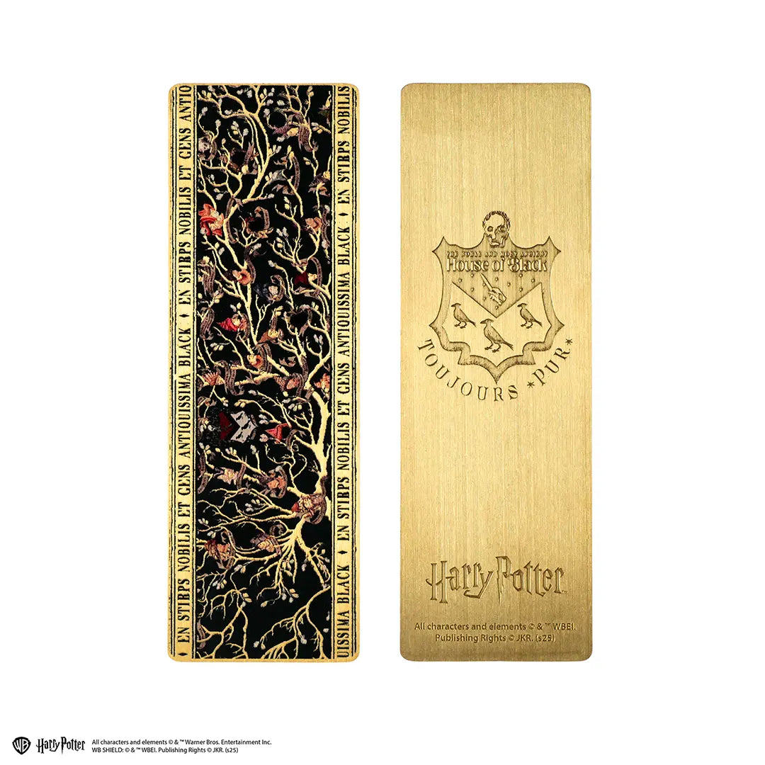 Metal bookmark - Black family - Harry Potter