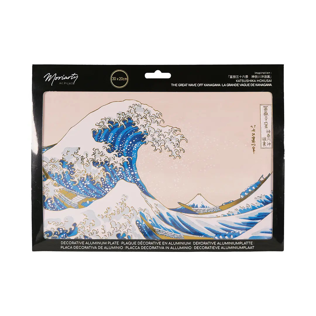 Aluminum plate - The Great Wave off Kanagawa