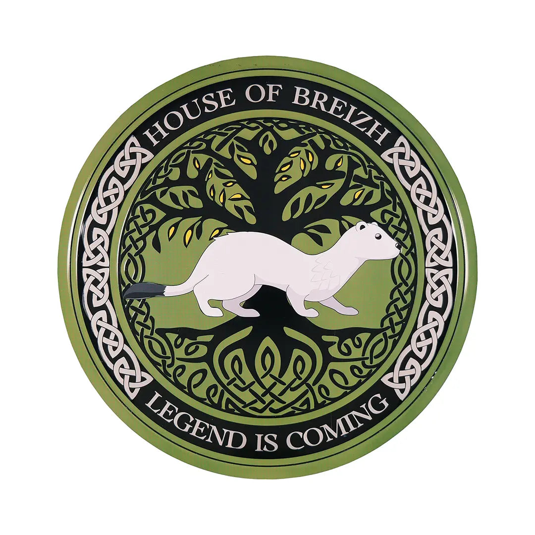 Round aluminium plate - House of Breizh