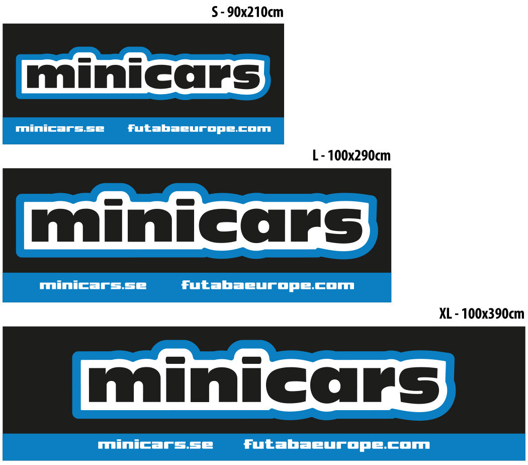 Banner Minicars - S 90x210cm