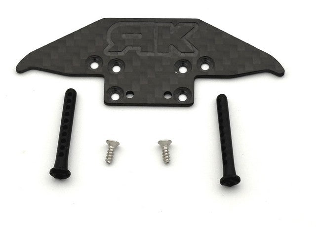 Marka Racing Carbon Front Bumper for Jomurema GT01 + Plasic Colum