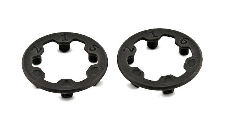 Marka Racing 1:28 Mini-Z Side Wall Flange - DARK GREY 21.6mm (2 Pcs)