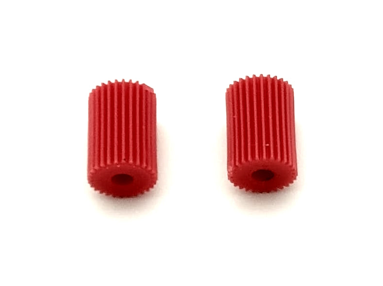 Marka Racing MZR-928 - 1:28 Mini-Z 2WD 126P Pinion 28T (RED) 2Pcs