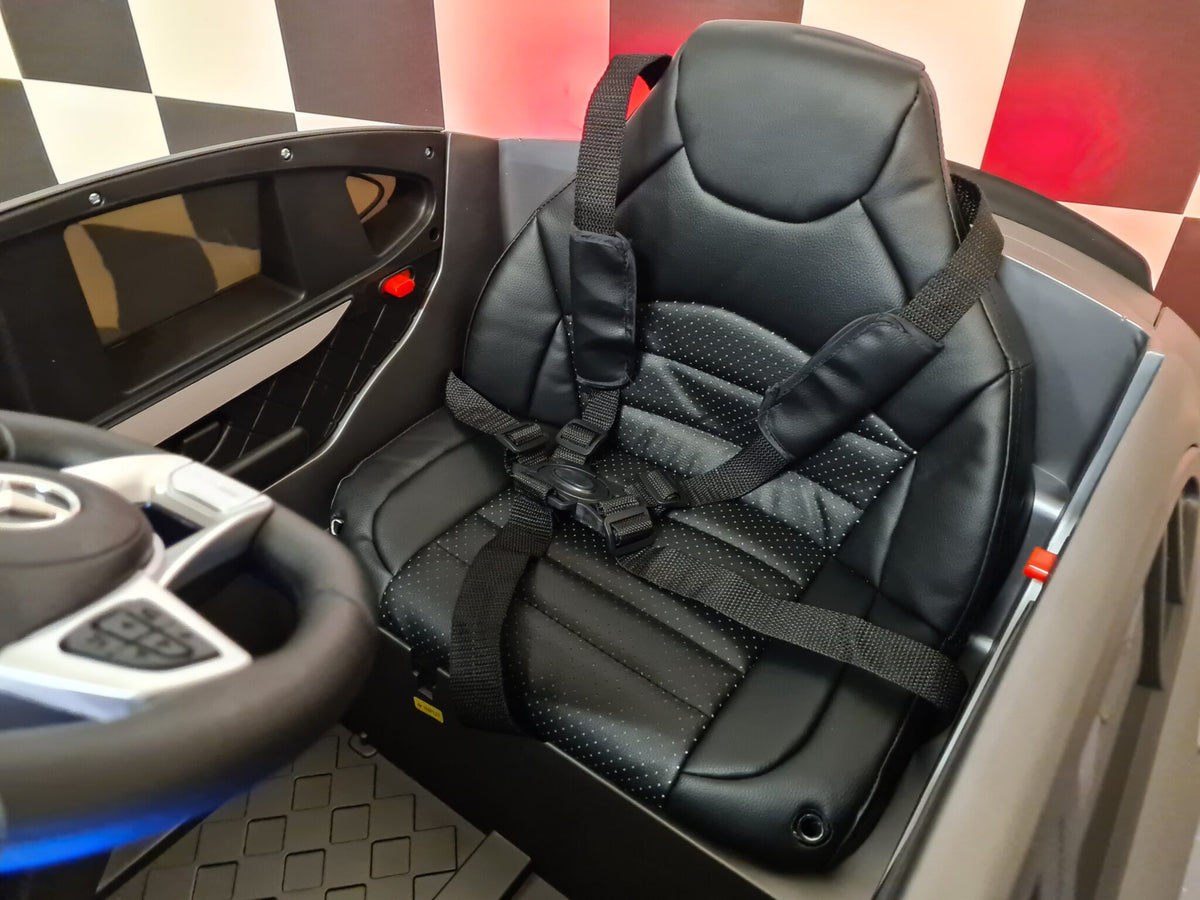Mercedes-Benz GLC 63 AMG 12V electric car for kids – matt grey