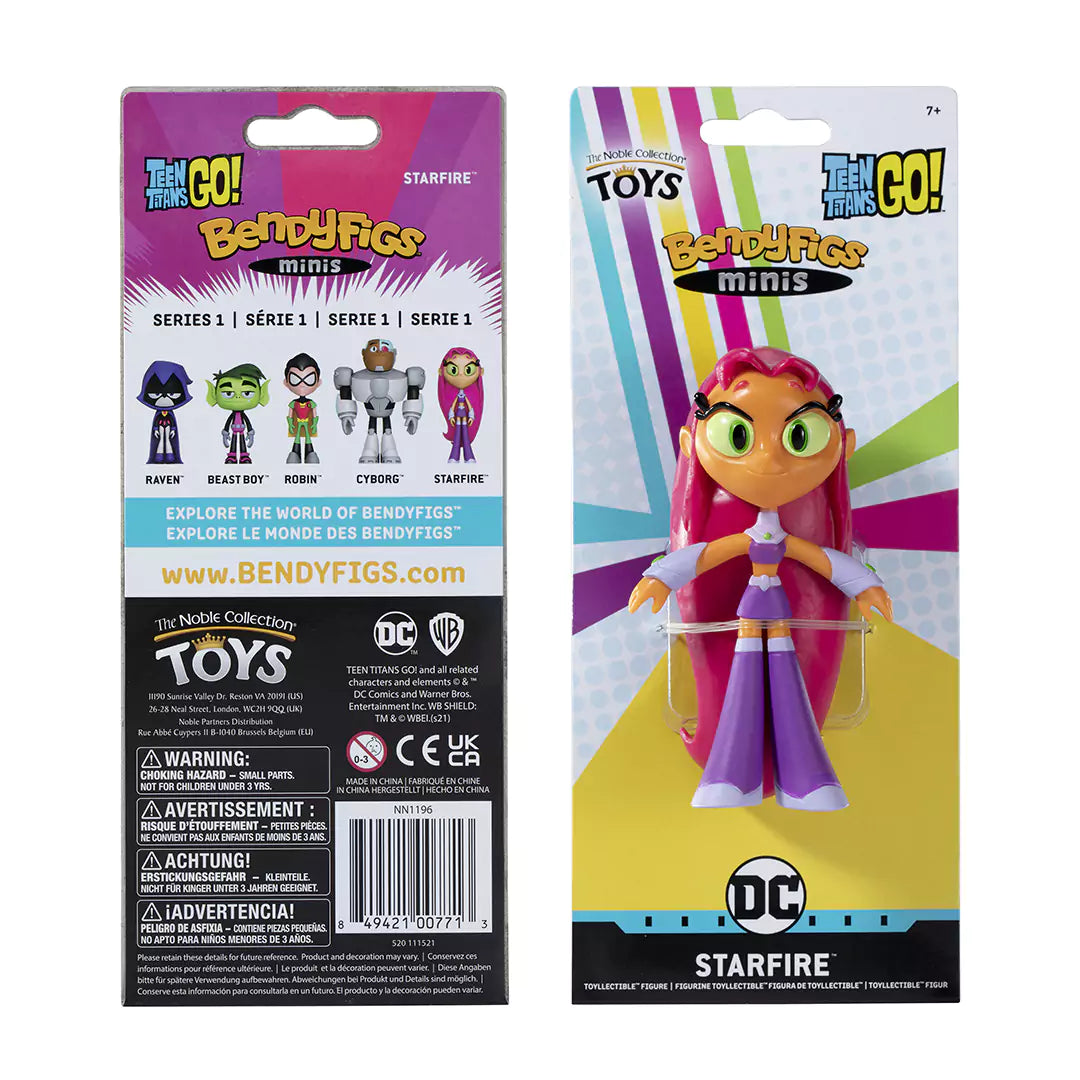Starfire - mini Bendyfigs - Teen Titans Go