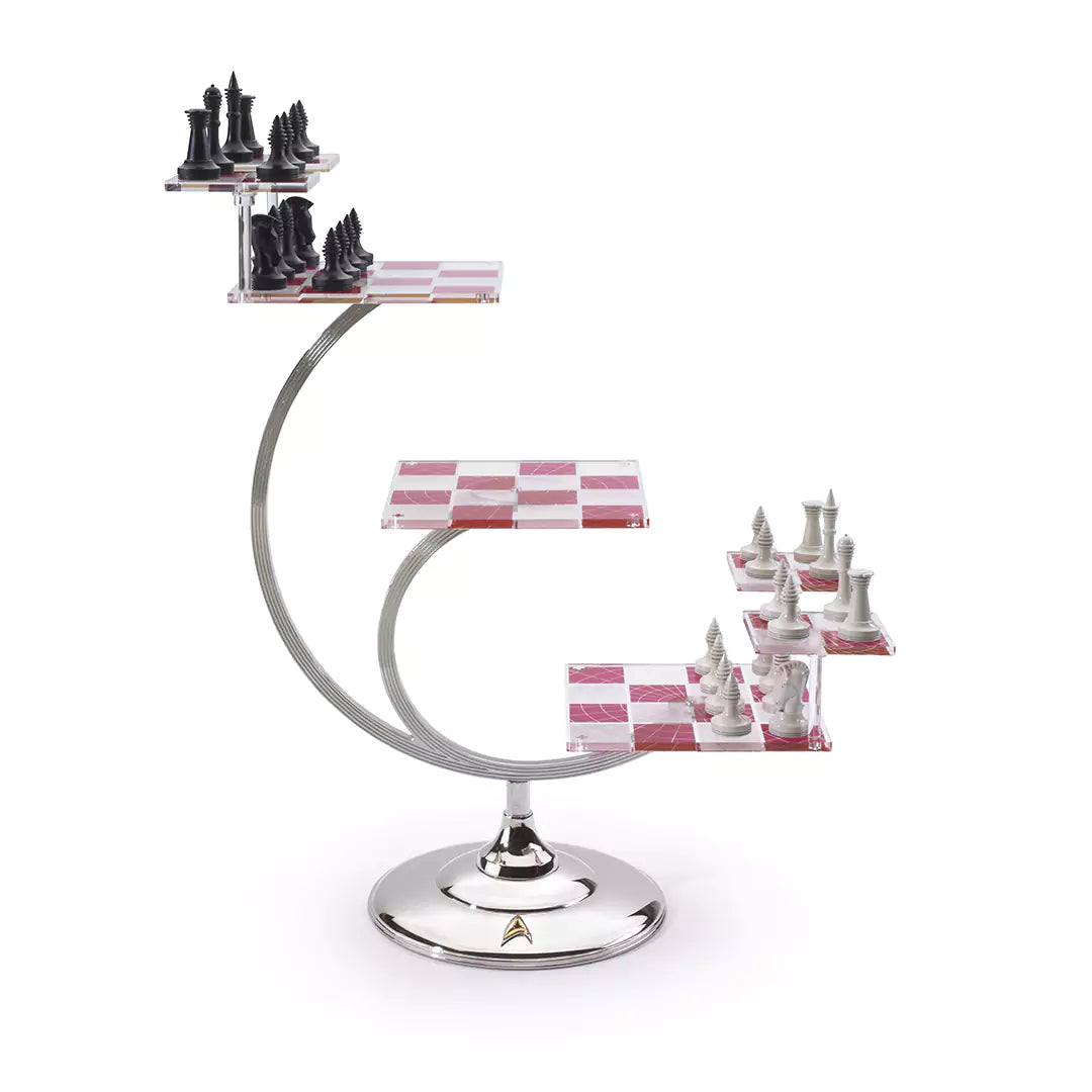 Tri-dimensional chess set Star Trek