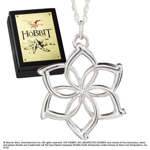 Galadriel™ Flower Necklace - Sterling Silver - Hobbit
