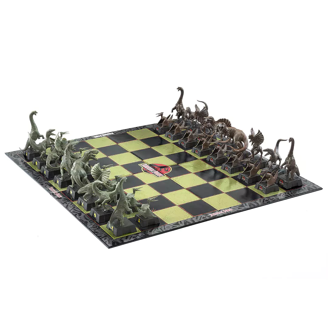 Jurassic park chess set