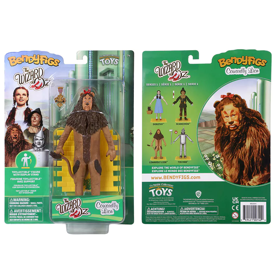 Cowardly Lion - Bendyfigs - Oz