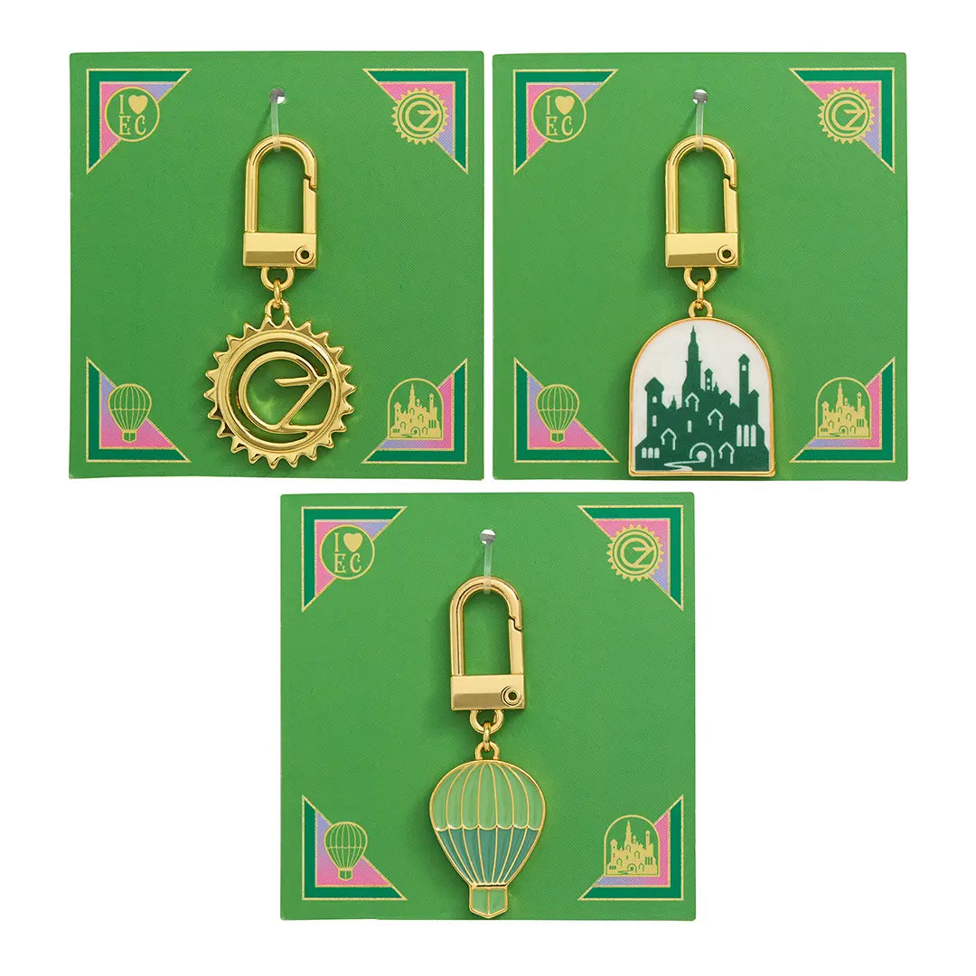 4 Charm & Chain Set - Emerald City - Wicked