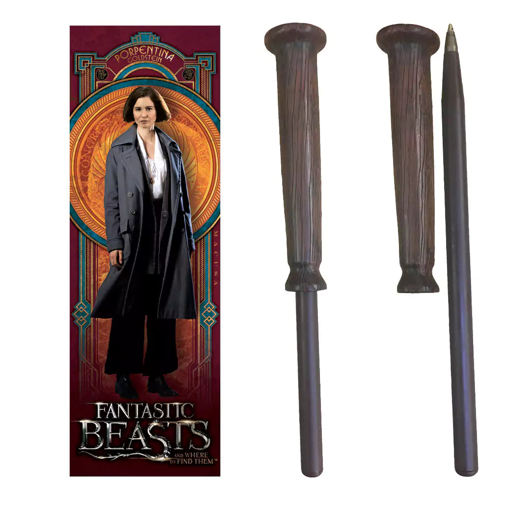 Porpentina Goldstein Wand Pen & Bookmark