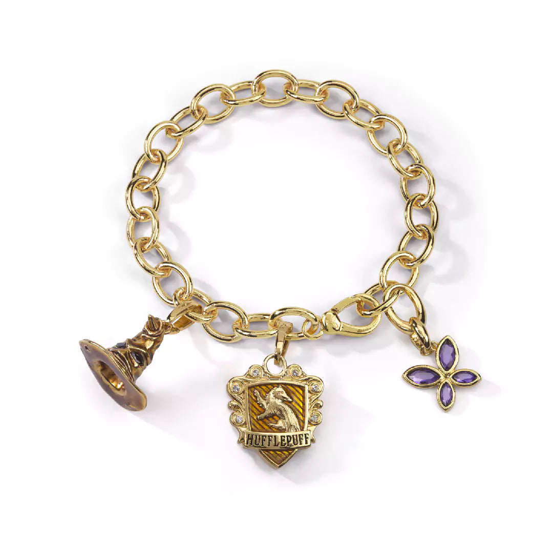 Lumos Hufflepuff - Charm Bracelet