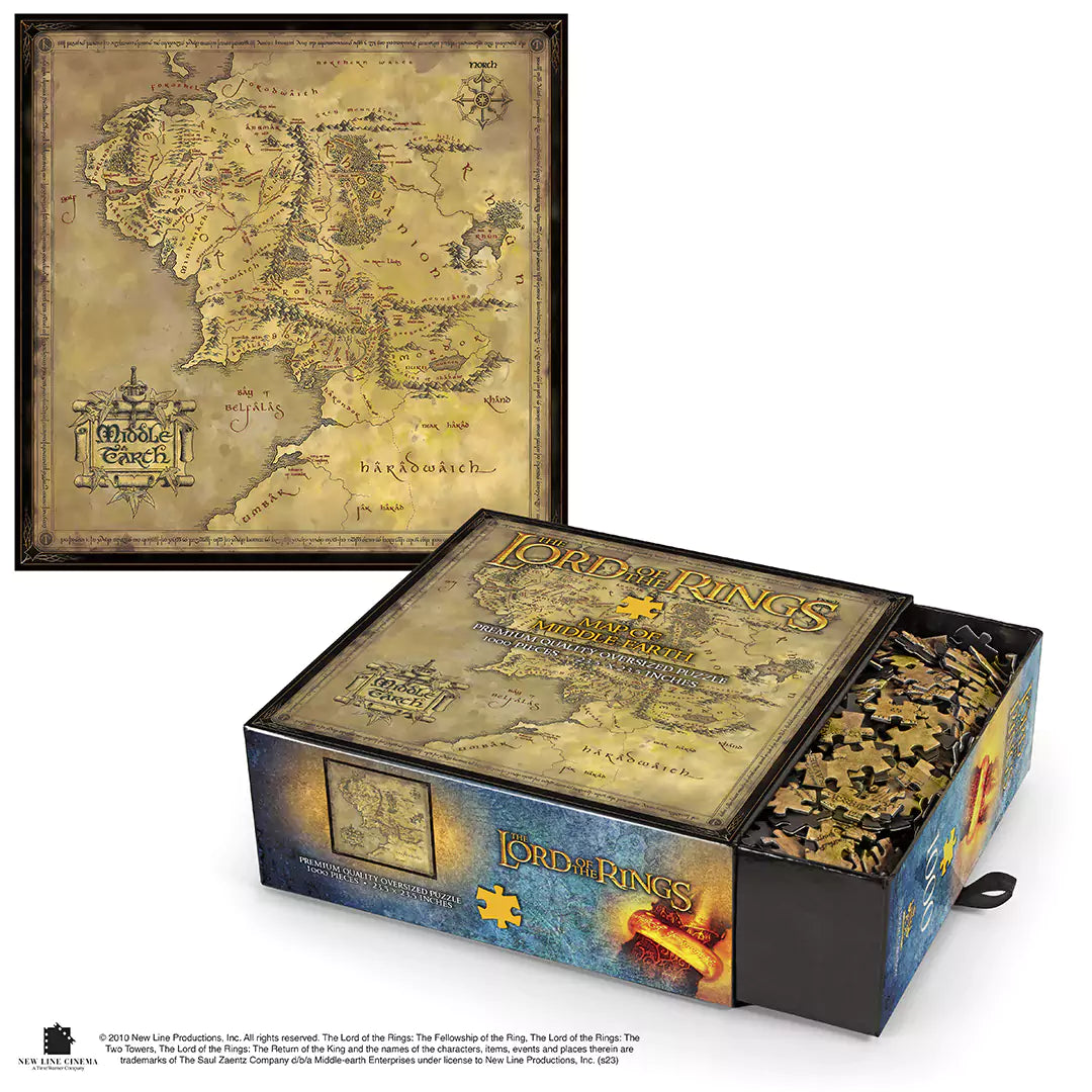 Puzzle - Middle earth’s map