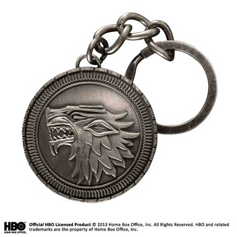Game of Thrones - Stark Shield Keychain